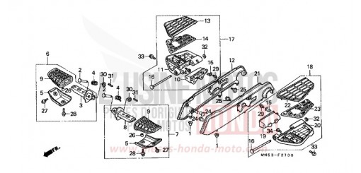 STEP (GL1500J/K/L/AM/AN) GL1500K de 1989